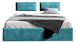 Čalúnená posteľ NIKLAS 1 s panelom, 90x200, trinity 13