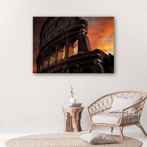 Obraz na plátne Koloseum za súmraku Rozmery: 60 x 40 cm