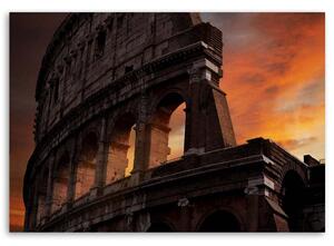 Obraz na plátne Koloseum za súmraku Rozmery: 60 x 40 cm