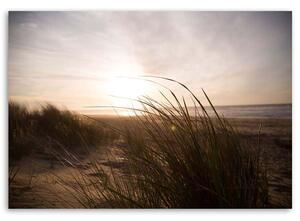Obraz na plátne Pláž pri západe slnka Rozmery: 60 x 40 cm