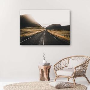 Obraz na plátne Cesty a hory Rozmery: 60 x 40 cm