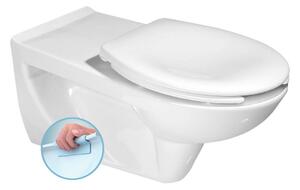 Sapho Sapho, HANDICAP WC závesné predĺžené, Rimless, 37,5x73cm, biela, K670-002