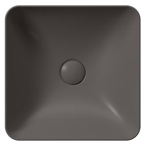 GSI SAND keramické umývadlo na dosku, 38x38cm, bistro mat