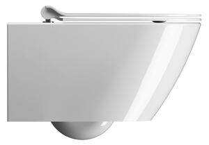 GSI KUBE X závesná WC misa, Swirlflush, 36x55 cm, biela ExtraGlaze