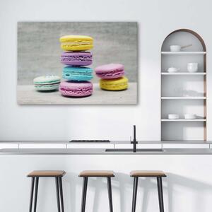 Obraz na plátne Farebné hamburgery Rozmery: 60 x 40 cm