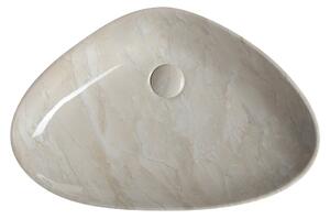 Sapho, DALMA keramické umývadlo 58,5x14x39 cm, marfil, MM227
