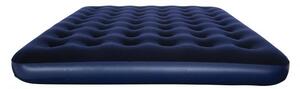 Nafukovací matrac pre dve osoby so zamatovým povrchom 2,03 m X 1,52 m Modrá
