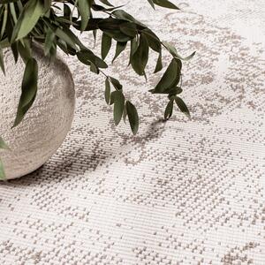 Dekorstudio Obojstranný koberec na terasu DuoRug 5577 - béžový Rozmer koberca: 160x230cm