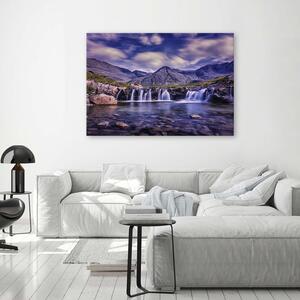 Obraz na plátne Tajomný vodopád Rozmery: 60 x 40 cm