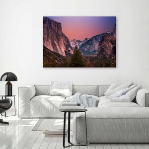 Obraz na plátne Úsvit v horách Rozmery: 60 x 40 cm