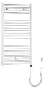 Aqualine Aqualine, DIRECT-E elektrické vykurovacie teleso, rovné, 450x960 mm, 300W, biela, ILE94T