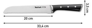 Nôž z nehrdzavejúcej ocele Ice Force - Tefal