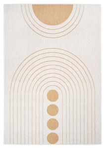 Dekorstudio Obojstranný koberec na terasu DuoRug 5739 - žltý Rozmer koberca: 80x150cm