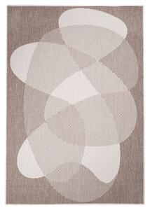 Dekorstudio Obojstranný koberec na terasu DuoRug 5835 - béžový Rozmer koberca: 80x150cm