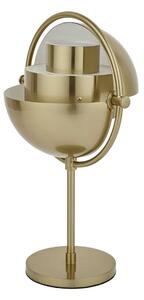 Nabíjateľná stolová lampa GUBI Multi-Lite výška 30 cm mosadz/mosadz