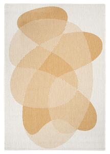 Dekorstudio Obojstranný koberec na terasu DuoRug 5835 - žltý Rozmer koberca: 160x230cm