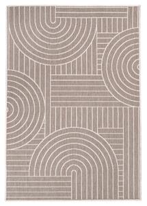 Dekorstudio Obojstranný koberec na terasu DuoRug 5842 - béžový Rozmer koberca: 120x170cm