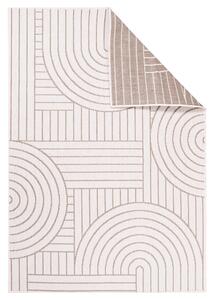 Dekorstudio Obojstranný koberec na terasu DuoRug 5842 - béžový Rozmer koberca: 80x150cm