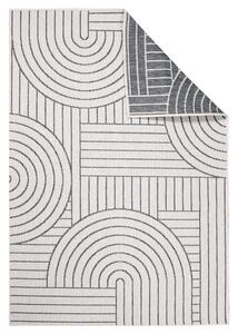 Dekorstudio Obojstranný koberec na terasu DuoRug 5842 - sivý Rozmer koberca: 200x290cm