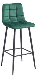 Barová stolička ARCETO - zelená