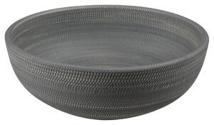 Sapho, PRIORI keramické umývadlo, priemer 41 cm, 15 cm, farba šedá so vzorom, PI024