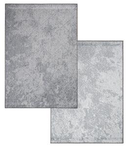 Dekorstudio Obojstranný koberec na terasu DuoRug 5845 - sivý Rozmer koberca: 80x150cm
