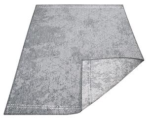 Dekorstudio Obojstranný koberec na terasu DuoRug 5845 - sivý Rozmer koberca: 200x290cm