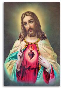 Obraz na plátne Srdce Ježiša Krista Rozmery: 40 x 60 cm