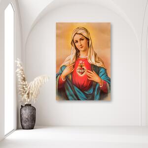 Obraz na plátne Srdce Panny Márie Rozmery: 40 x 60 cm