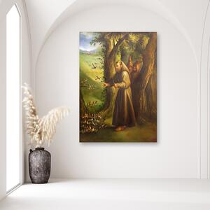 Obraz na plátne Svätý František z Assisi Rozmery: 40 x 60 cm