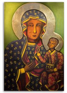 Obraz na plátne Panna Mária Čenstochovská Rozmery: 40 x 60 cm