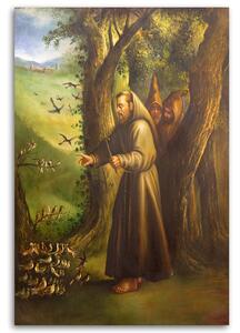 Obraz na plátne Svätý František z Assisi Rozmery: 40 x 60 cm
