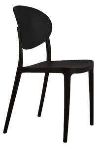 Jedálenská stoličky AZURRA čierna