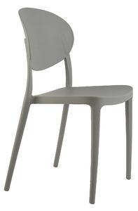 Jedálenská stoličky AZURRA šedá