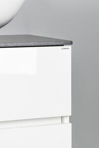 Sapho ODETTA umývadlová skrinka 95x50x43, 5cm, biela lesk