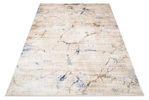 Kusový koberec Hegla krémovo-modrý 120x170cm