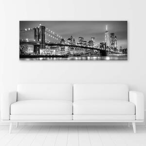 Obraz na plátne Brooklynský most Rozmery: 90 x 30 cm