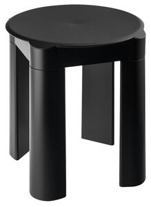 MARPLAST COLORED kúpeľňová stolička 37x39x37cm, ABS, čierna mat