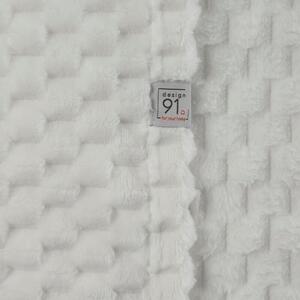 Dekorstudio Deka CINDY6 v bielej farbe Rozmer deky: 130x160cm