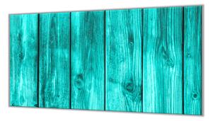 Ochranná doska tyrkysový obklad drevo - 65x65cm / ANO