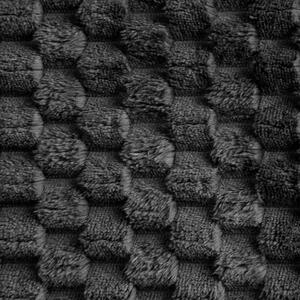 Dekorstudio Deka CINDY6 v čiernej farbe Rozmer deky: 130x160cm