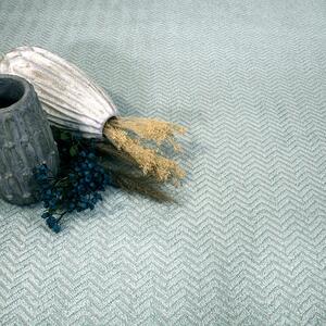 Dekorstudio Okrúhly jednofarebný koberec FANCY 805 - mentolový Priemer koberca: 120cm