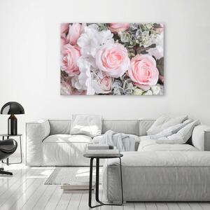 Obraz na plátne Ružové ruže Rozmery: 60 x 40 cm