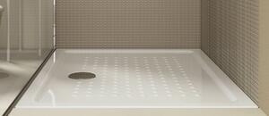 GSI Keramická sprchová vanička, obdĺžnik 100x80x4, 5 cm, biela ExtraGlaze