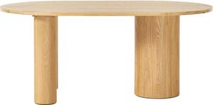 Oválny jedálenský stôl Dunia, 180 x 110 cm