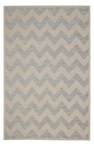 Franc Koberec Modern Chevron beige/ice blue 160x230cm