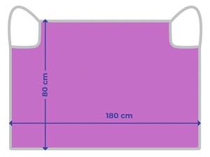 Ružová rýchloschnúca zavinovacia osuška z mikrovlákna 80x180 cm - Maximex