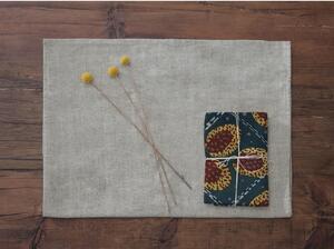 Textilné obrúsky v súprave 4 ks Flowers – Really Nice Things