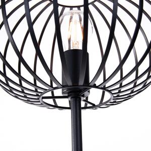 Moderná stojaca lampa čierna - Troopa