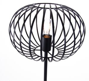 Moderná stojaca lampa čierna - Troopa